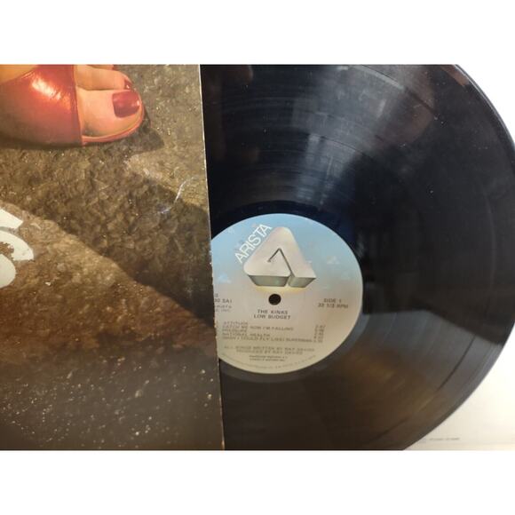 The Kinks Low Budget Vinyl LP Record Pop Rock Wish I Could Fly Like) Superman - Picture 2 of 5